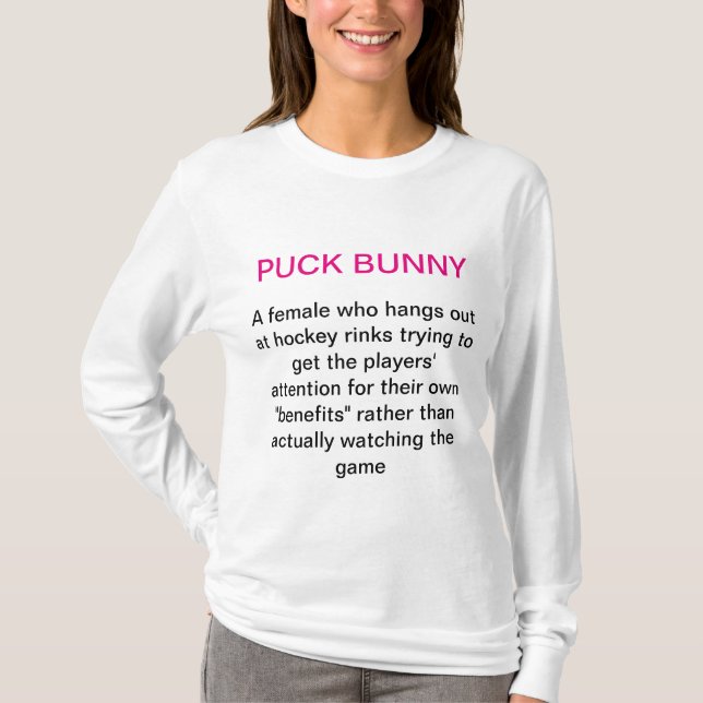 Puckkaninbeskrivning T Shirt (Framsida)