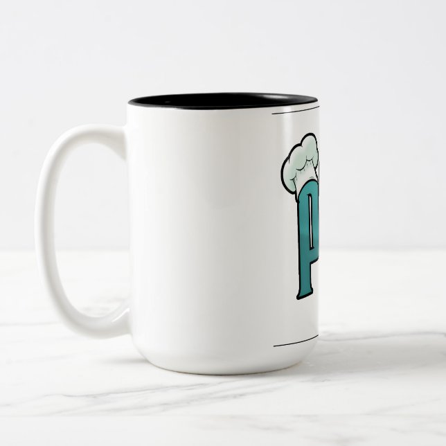 pucklar Två-Tonad mugg (Vänster)