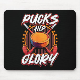 Pucks And Glory Landhockey Konstverk Musmatta