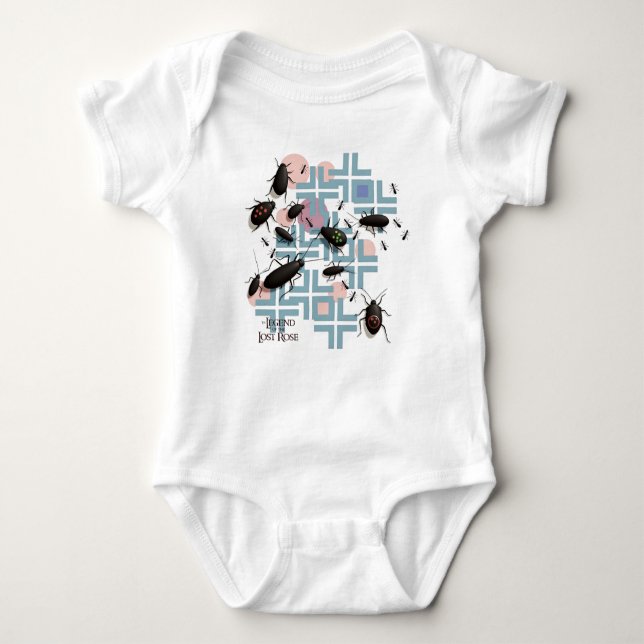 Pucks Kryp Swarme Baby Bodykostym T Shirt (Framsida)