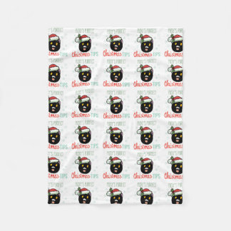 Pucky's Purrfect julklapp Fleecefilt