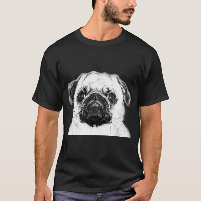PUDDEL ANSIKTE T SHIRT (Framsida)