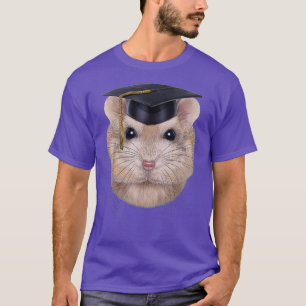 Pudding Dwarf Hamster in Universiteten Academic Ca T Shirt