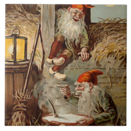 "Pudding in the Barn" av Jenny Nystrom Kakelplatta