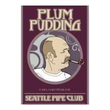 Pudding Print för plommon