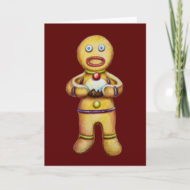 Pudding Thief Tack Kort (Framsida)