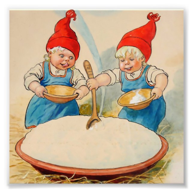 “Puddingskålen” av Jenny Nystrom Fototryck (Framsidan)