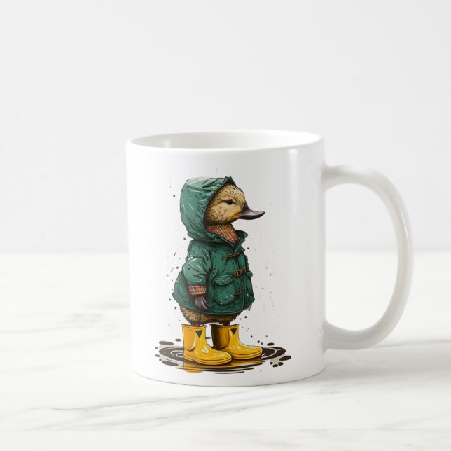 Puddle Anka Kaffemugg (Höger)