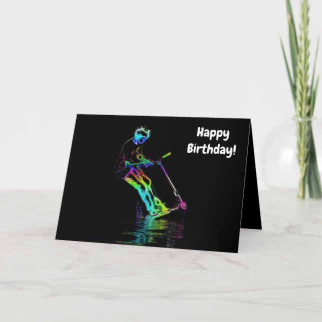 Puddle Jumping - Scooter Champ Kort (Framsida)