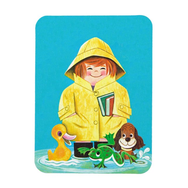 Puddles of Roligt Magnet (Vertikal)