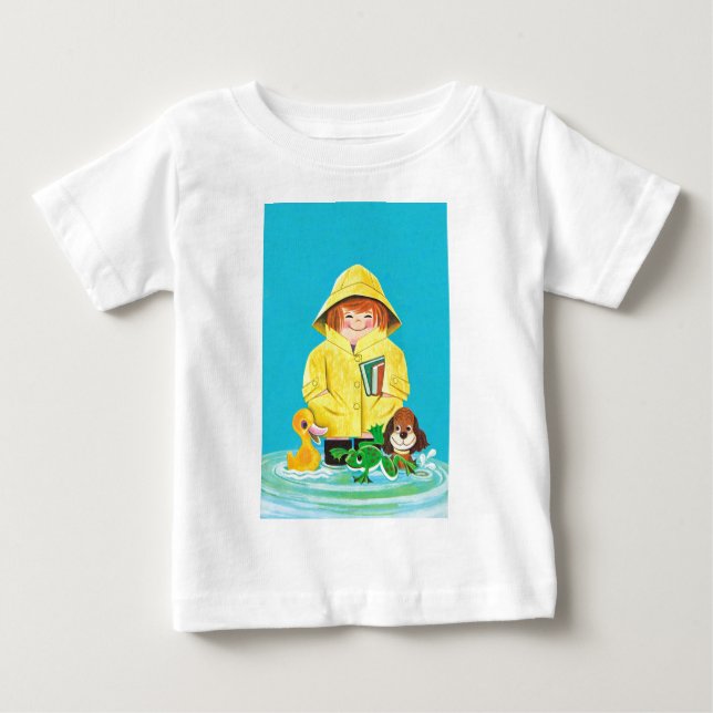 Puddles of Roligt T-shirt (Framsida)