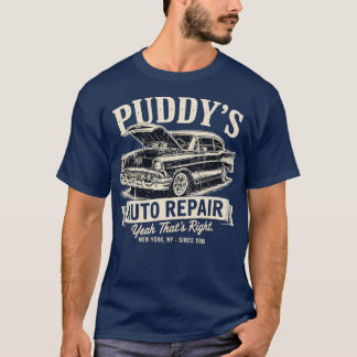 Puddys automatiska reparation t shirt