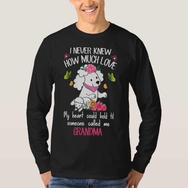 PUDEL ÄLSKARE T SHIRT (Framsida)