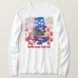 Pudel American Patriot Långärmad T-Shirt