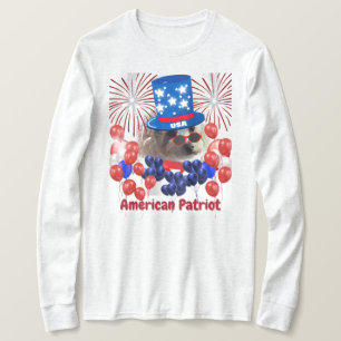 Pudel American Patriot Långärmad T-Shirt