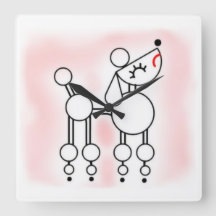 Pudel, asestesiskt, Pudel, krylväggsklocka