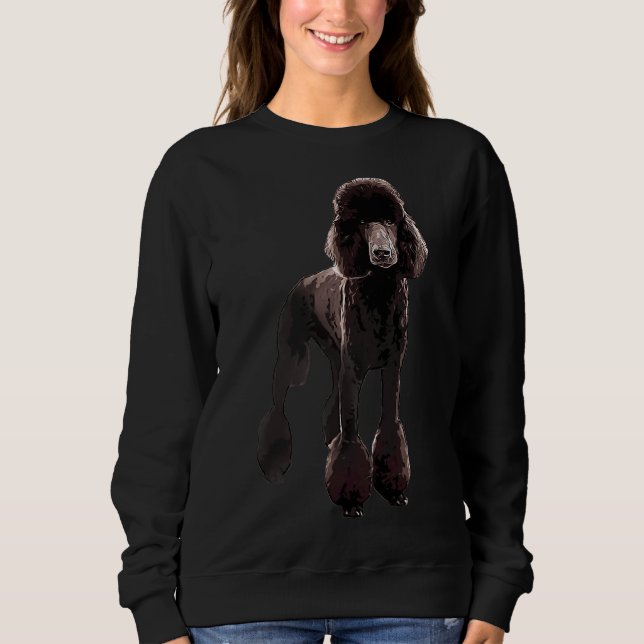 Pudel Black Elegance T Shirt (Framsida)