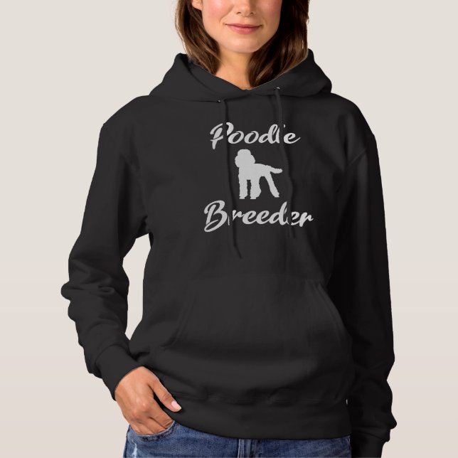 Pudel Breeder Hund älskare T Shirt (Framsida)