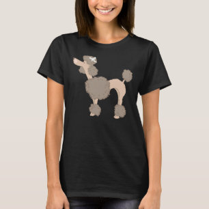 Pudel Brown T Shirt