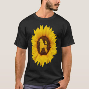 Pudel för kvinnor i Manar Hund Djursolros T Shirt