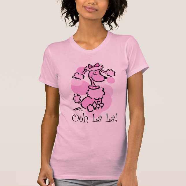 Pudel för Ooh LaLa Tee Shirt (Framsida)
