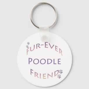 Pudel Furever Nyckelring