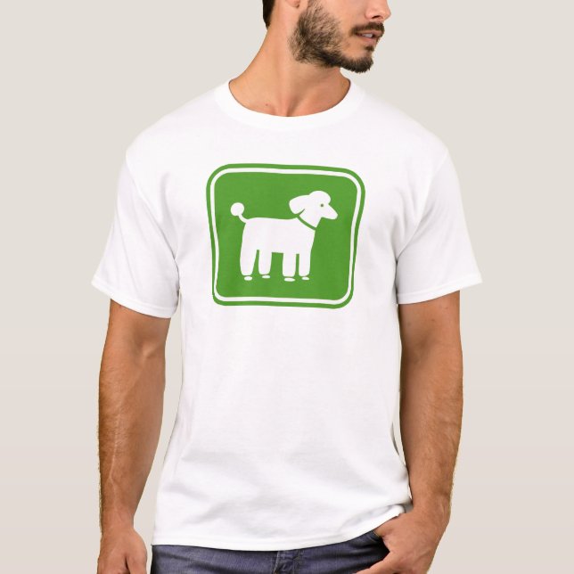 Pudel (Grön) Tee (Framsida)