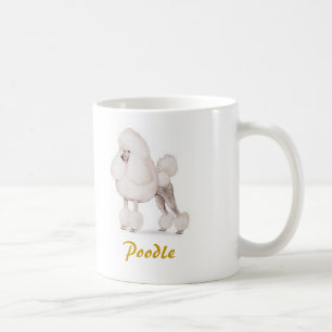 Pudel hund älskare Galore! Kaffemugg