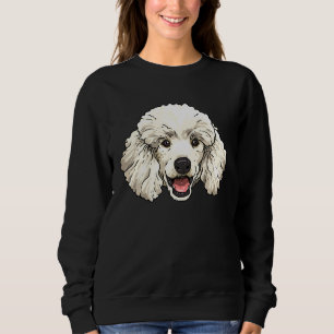 Pudel Hund Ansikte Valp Husdjur Djur Pudel Pudel T Shirt
