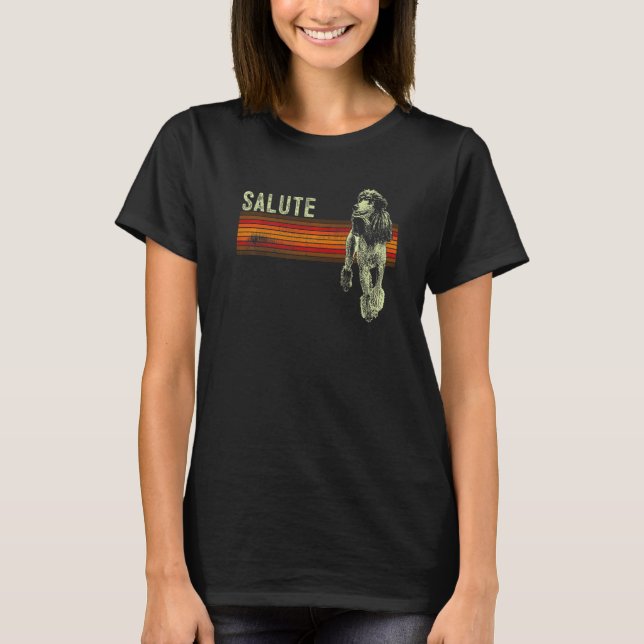 Pudel Hund aveln 27 T Shirt (Framsida)