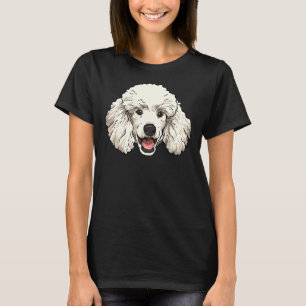 Pudel Hund Cute Pudel Hund aveln Älskare Kvinnor M T Shirt