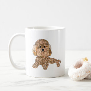 Pudel Hund  Kaffemugg