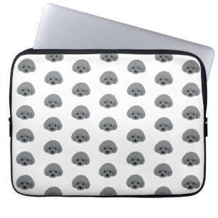 Pudel hund laptop fodral