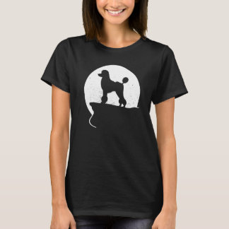 Pudel Hund Retro T Shirt