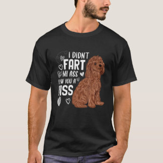 Pudel Hund Söt Valp Husdjur T Shirt