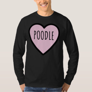 Pudel Hund T Shirt