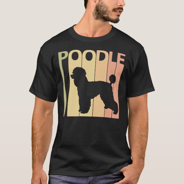 Pudel Hundägare Gift T Shirt (Framsida)