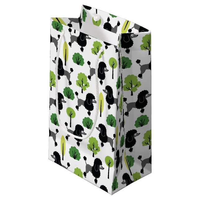 Pudel i parken. (Framsidan Vinklad)