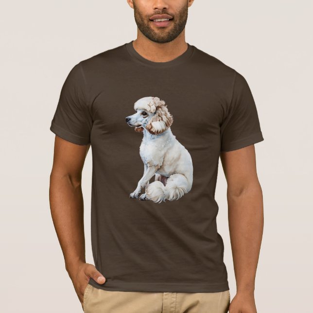 Pudel - Intelligent, Elegant och högutbildad T Shirt (Framsida)