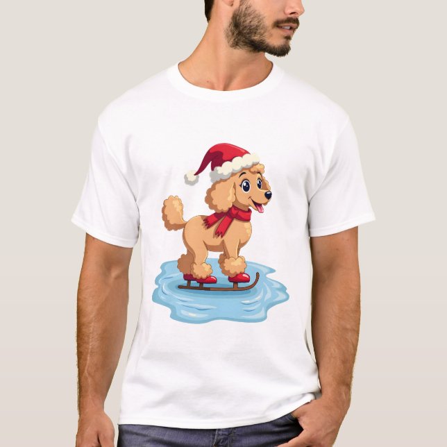 Pudel Isdansare T Shirt (Framsida)