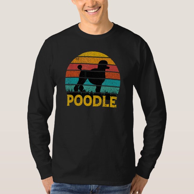 Pudel Jag har krav T Shirt (Framsida)