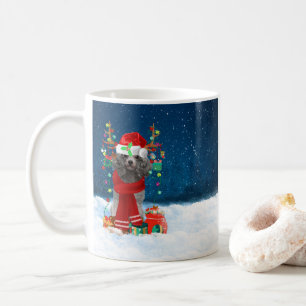 Pudel jul kaffemugg