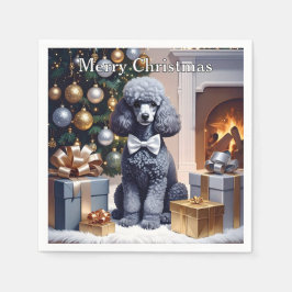 Pudel jul pappersservett