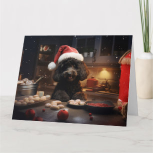 Pudel-julsagor Festive Helgdag Kort