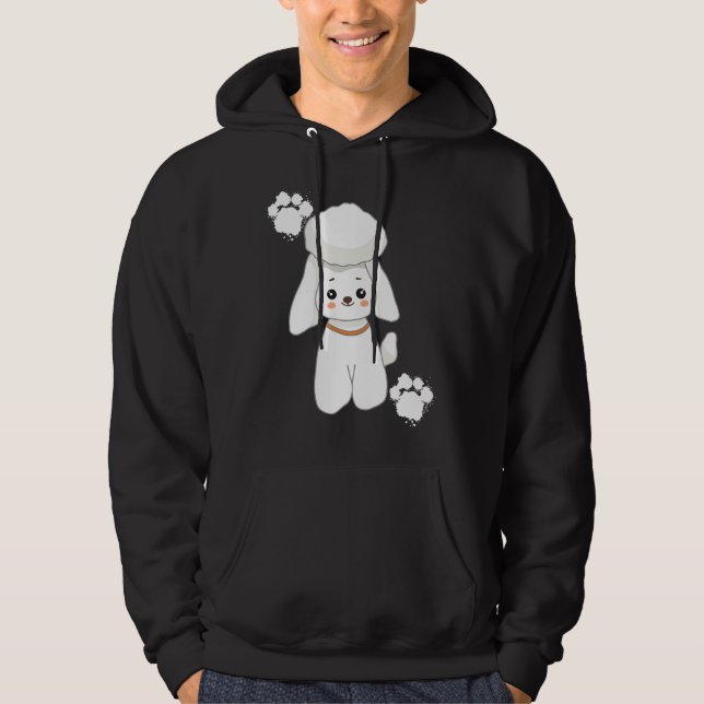 Pudel Kärlek Hoodie (Framsida)