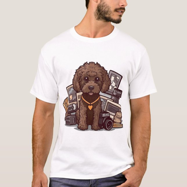 Pudel Kopia Kopia T Shirt (Framsida)