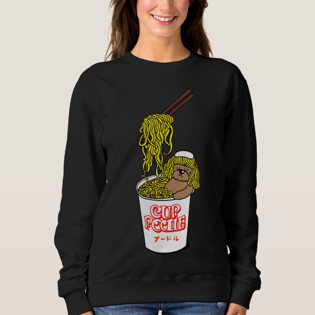 Pudel Kopp T Shirt (Framsida)
