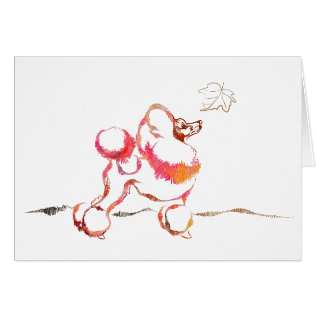 Pudel-kortfack OBS Kort (Framsidan Horizontal)