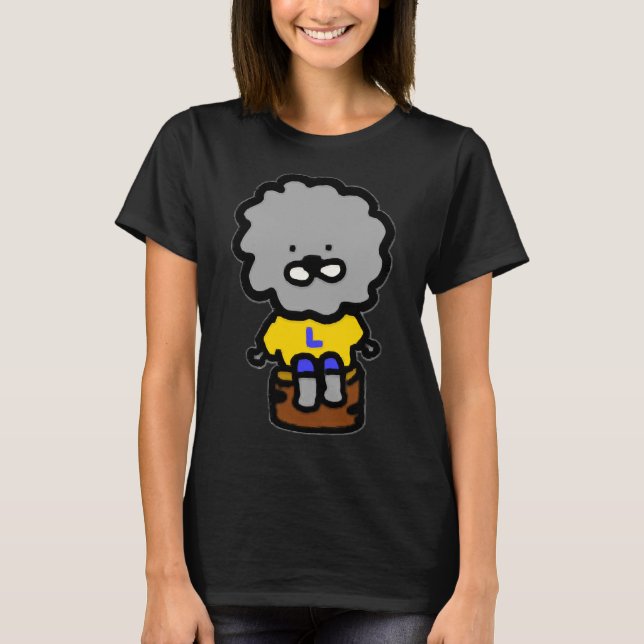PUDEL L T SHIRT (Framsida)