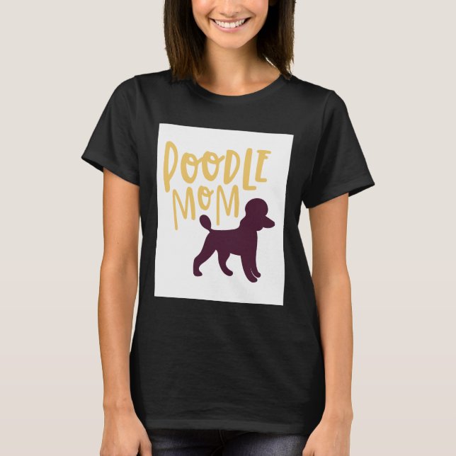 Pudel Mamma Essential T Shirt (Framsida)
